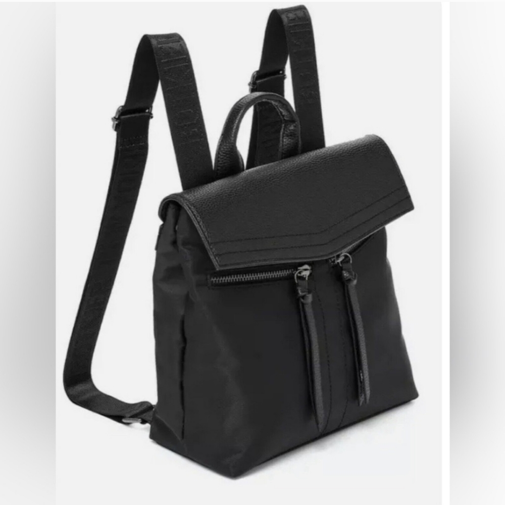 Botkier Leather and Nylon Trigger Backpack